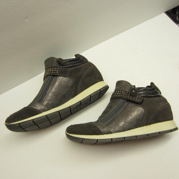 IMAC Vera Pelle Ankle Boot Women's EU38/US 7.5 Made in Italian/with side‎ zip - Picture 8 of 12